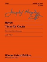 Haydn: Dances Hob. IX (Piano)