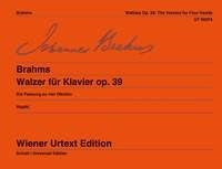 Brahms: Waltzes Op. 39 (Piano, 4 Hands) afbeelding 2