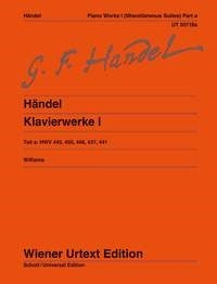 Händel: Sämtliche Klavierwerke Band 1a