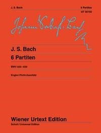 6 Partitas Piano Exercises Part 1 BWV 825-830 afbeelding 2