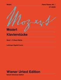 Mozart: Piano Pieces - Volume 1 (Piano)