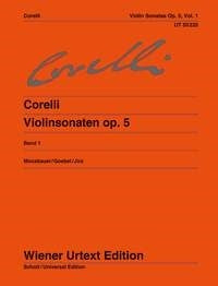 Corelli: Sonaten for Violine und Basso continuo Opus 5