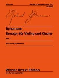 Schumann: Sonatas for Violin And Piano Vol 1 (Wiener Urtext)