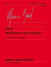 Ravel: Menuet Sur Nom De Haydn