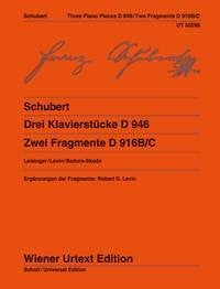 Schubert: Drei Klavierstücke D 946
