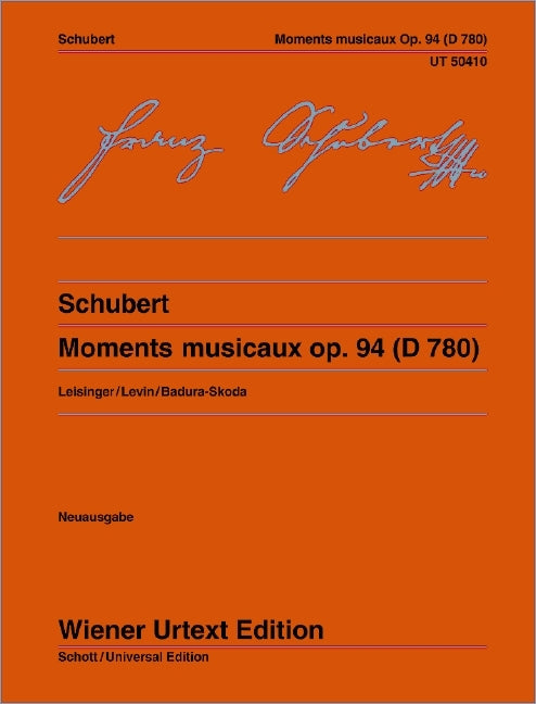 Moments musicaux op. 94 D 780 afbeelding 2