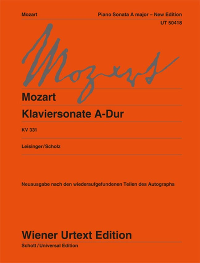 Piano Sonata in A Major, KV 331 afbeelding 2