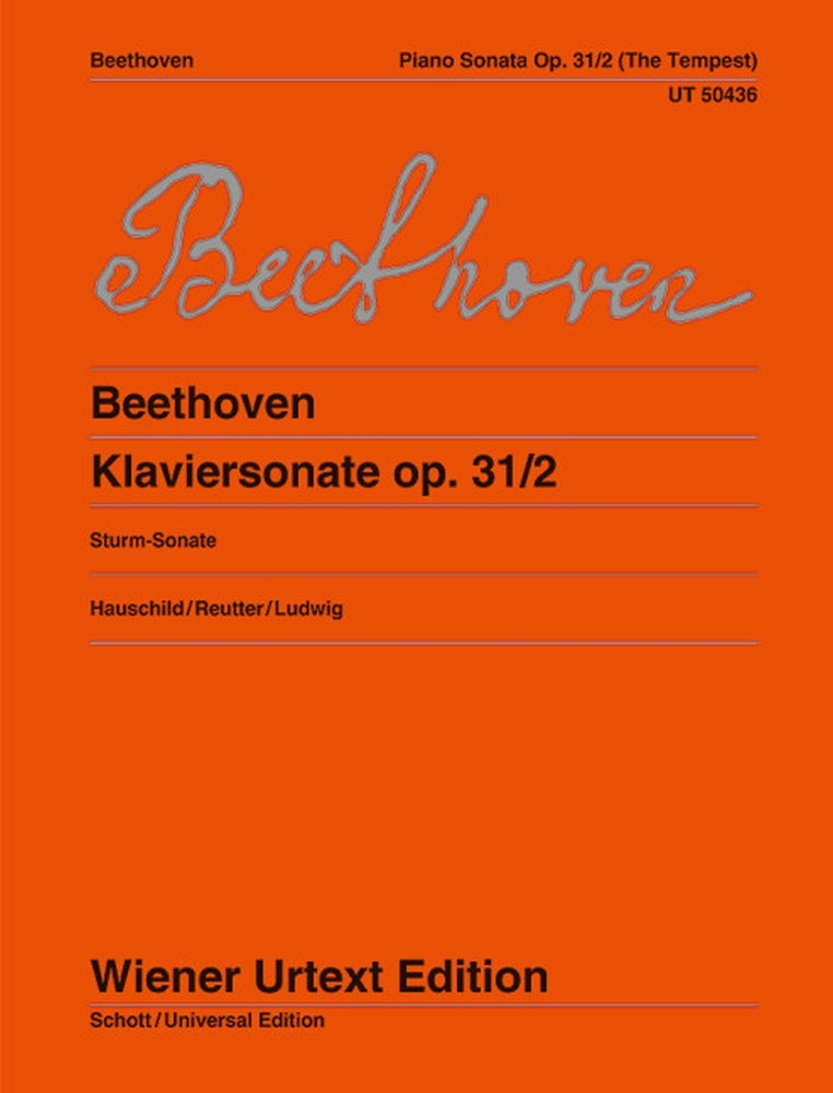 Beethoven: Sonate op. 31/2 (Piano)