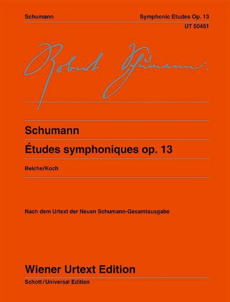 Schumann: Etudes symphoniques op. 13 (Piano)