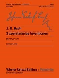 Bach: Drei zweistimmige Inventionen