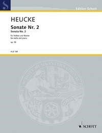 Heucke: Sonate Nr. 2 op. 58 (Viool, Piano)