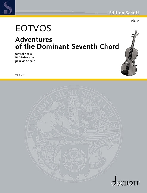 Eötvös: Adventures of the Dominant Seventh Chord (Viool)