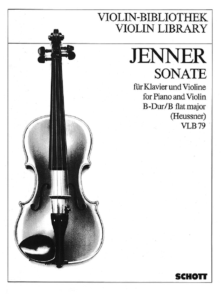 Jenner: Sonate B-Dur B-Dur (Viool, Piano)