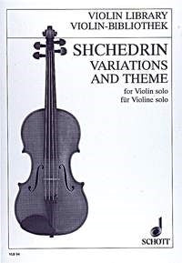 Schtschedrin: Variationen und Thema (Viool)