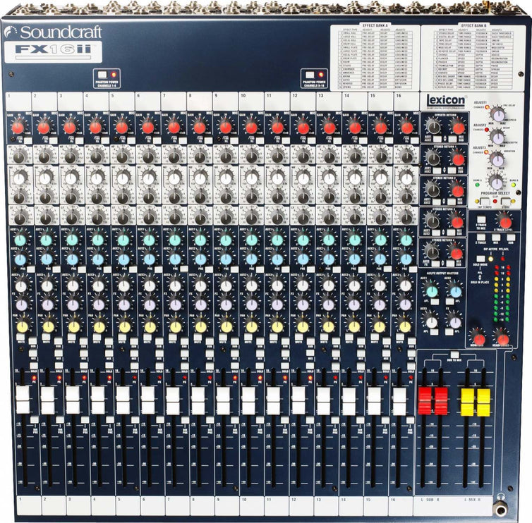 Soundcraft - SCRFX16II - Mixer