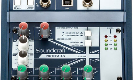 Soundcraft - SCRNOTEPAD5 - Mixer