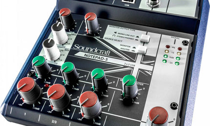 Soundcraft - SCRNOTEPAD5 - Mixer