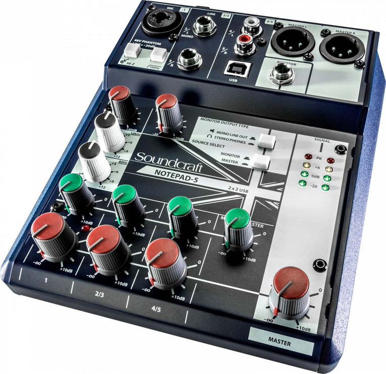 Soundcraft - SCRNOTEPAD5 - Mixer