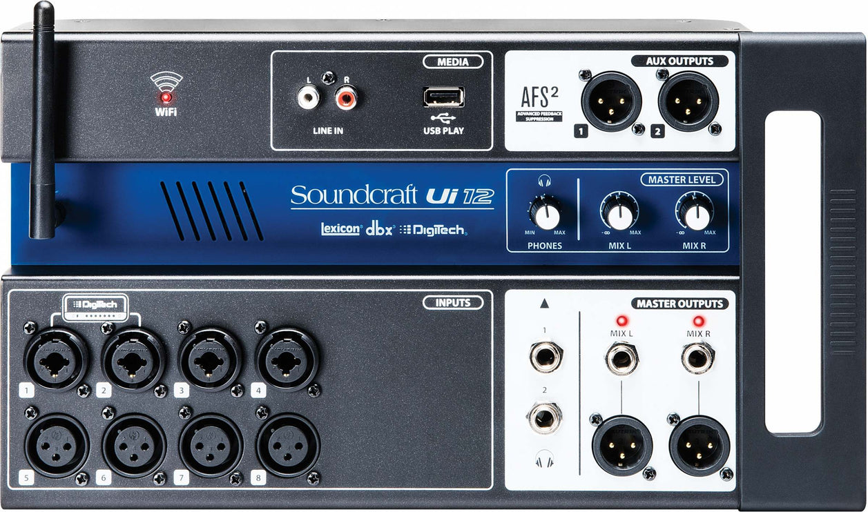 Soundcraft - SCRUI12 -  12-Channel Digital Mixer