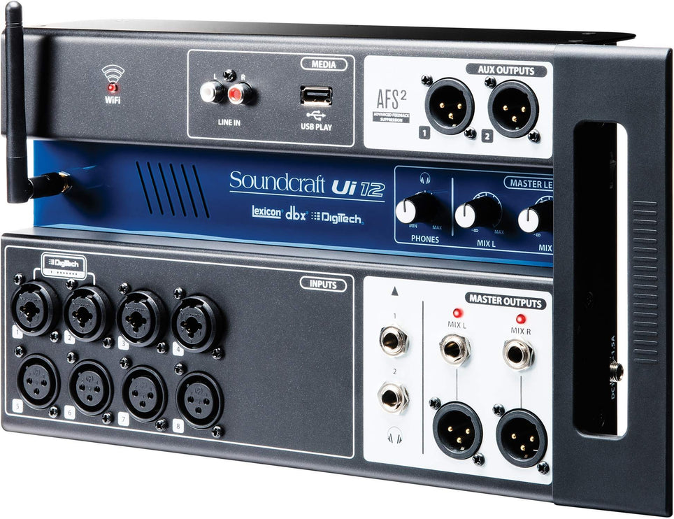Soundcraft - SCRUI12 -  12-Channel Digital Mixer