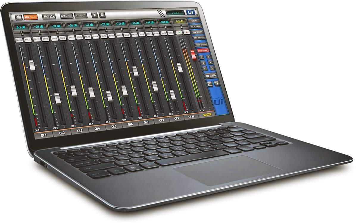 Soundcraft - SCRUI12 -  12-Channel Digital Mixer