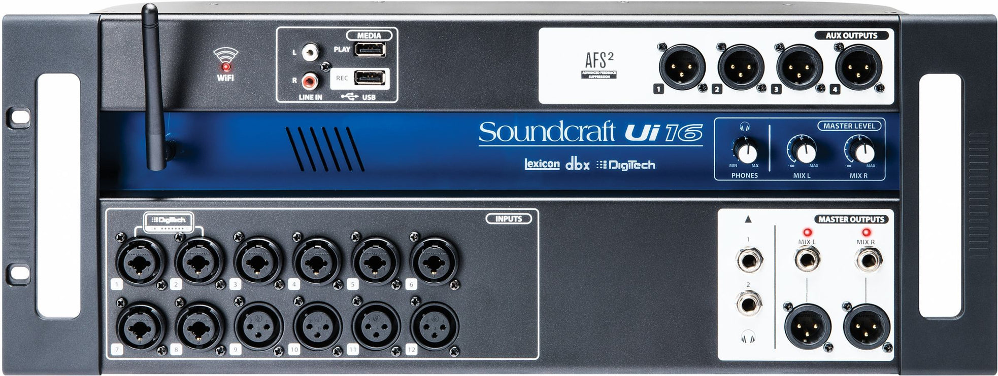 Soundcraft - Ui16 - 16-Channel Digital Mixer