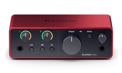 Focusrite – RFO SCARLETT4-SOLO – Audio Interface