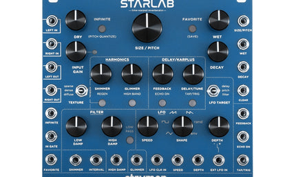 Strymon - STRSTARLAB - Experimental Reverb Workstation Rackmodule