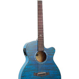 Tanglewood - TA4 CE BL - Tangewood Azure TA4CEBL - Super Folk Cutaway Gitaar