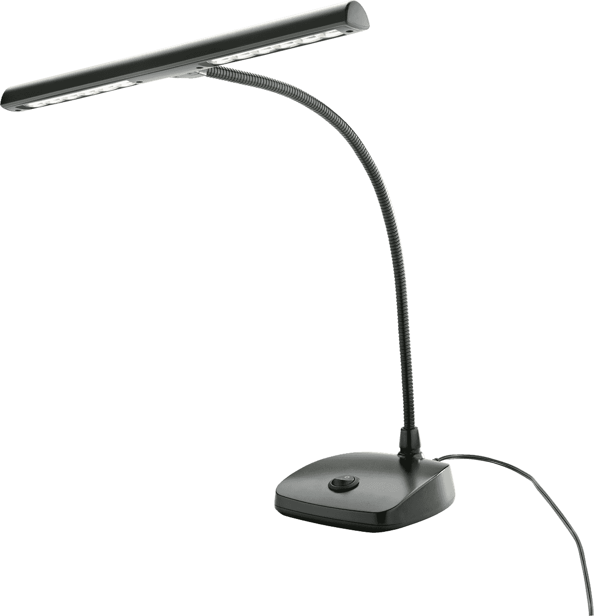K&M - 12297 - pianoaccessoire – LED lamp for piano. Black