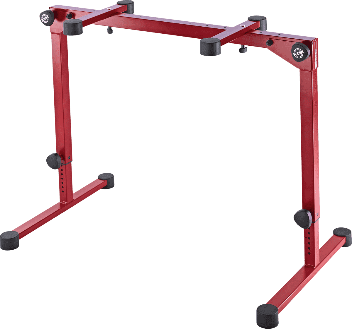 K&M 18820R keyboardstandaard – Omega Pro. Ruby Red