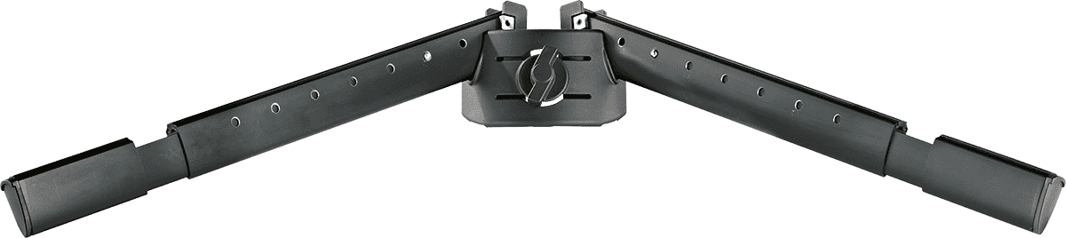 K&M 18865B keyboardstandaard – Rechte arm. Zwart