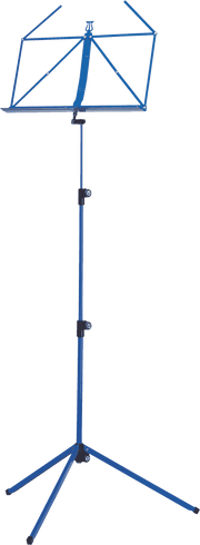 K&M 100/1-54 opvouwbare muziekstandaard blauw