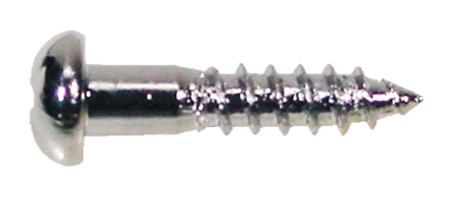 Boston WS-02-N houtschroeven 2,1 x 10 mm 12 stuks nikkel