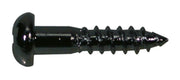 Boston WS-02-B houtschroeven 2,1 x 10 mm 12 stuks zwart