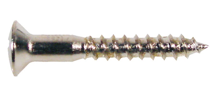 Boston WS-04-N houtschroeven 3,5 x 25 mm 12 stuks nikkel
