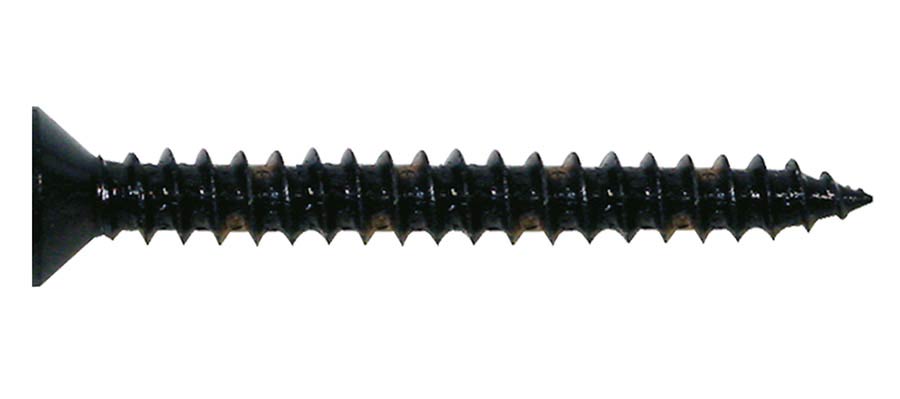 Boston TS-05-B zelftappende schroeven 3,5 x 25 mm 12 stuks zwart