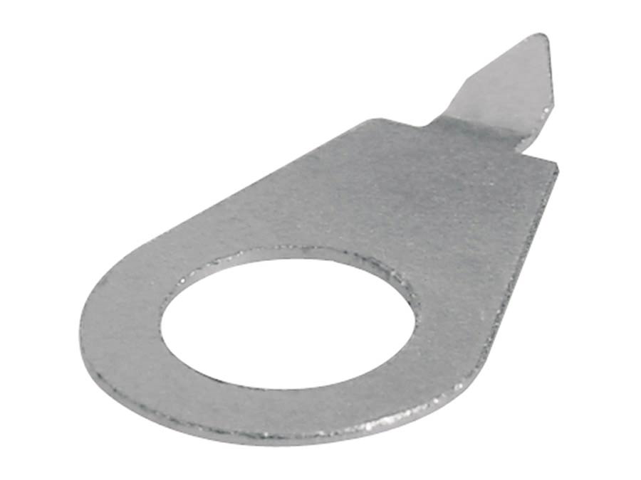 Boston DP-3095-N pointer washers, 6-pack, 30 degrees angled point, 9,5mm hole for inch pots. nickel