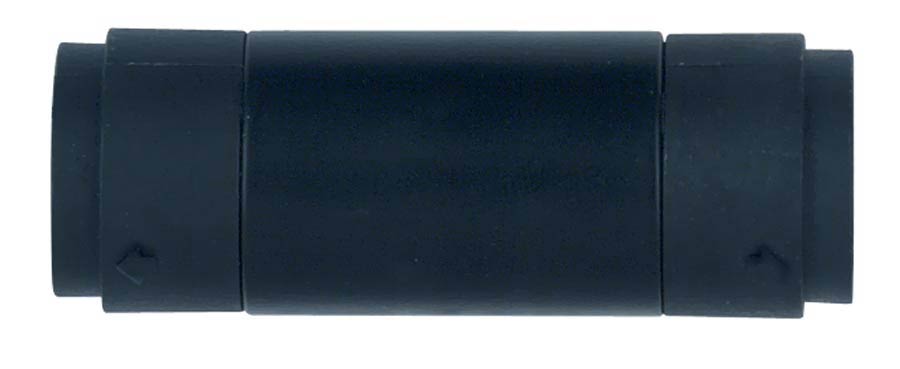 Boston SPK-4-MM verloop plug, speaker 4-polig male zwart plastic, speaker 4-polig male