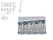 Boston BB-204-C brug-staartstuk, Jocker/ Puncher bass, pitch 20mm, chroom