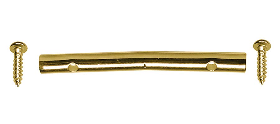 Boston SH-11-G snaargeleider, staaf model, goud, voor 6-snarige, inclusief schroeven