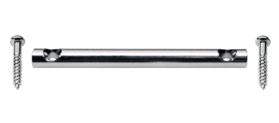 Boston SH-13-C snaargeleider, staaf model, chroom, voor 6-snarige, inclusief schroeven
