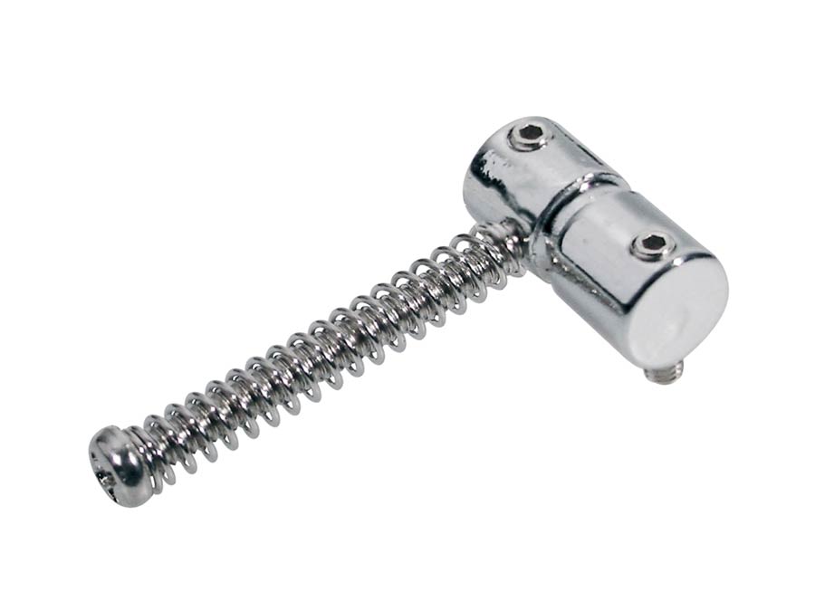 Boston S-200-C brugzadel, metaal, chroom, Jocker/ Puncher bass, p=19, inclusief veer en schroef, 4-pack