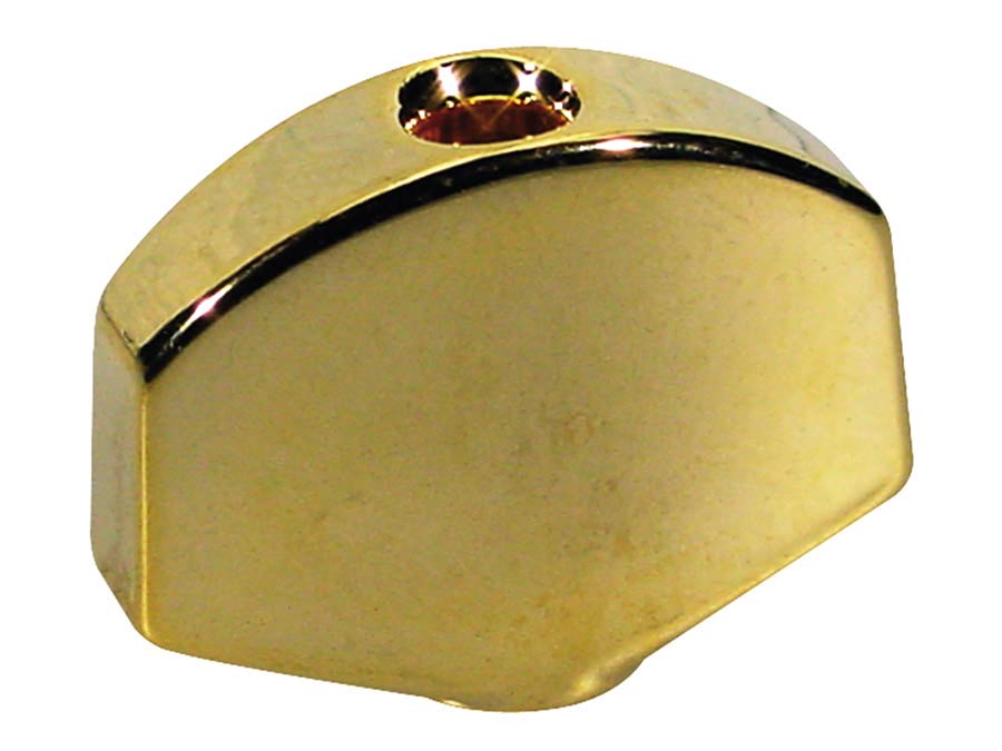 Boston BUT-31-G mechaniekknoppen, metaal, verguld, schroefmodel, 19x14mm, 6-pack