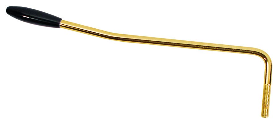 Boston TA-6-FGB tremolo-arm 6 mm schroefdraad goud met zwarte knop
