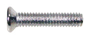 Boston PS-01-C pickup bolt, 2,6x12mm, 12pcs, flat countersunk, chrome