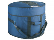 Boston DBL-22-B deluxe bassdrum gigbag 22", zwart-blauw, 15 mm gevoerd hardfoam