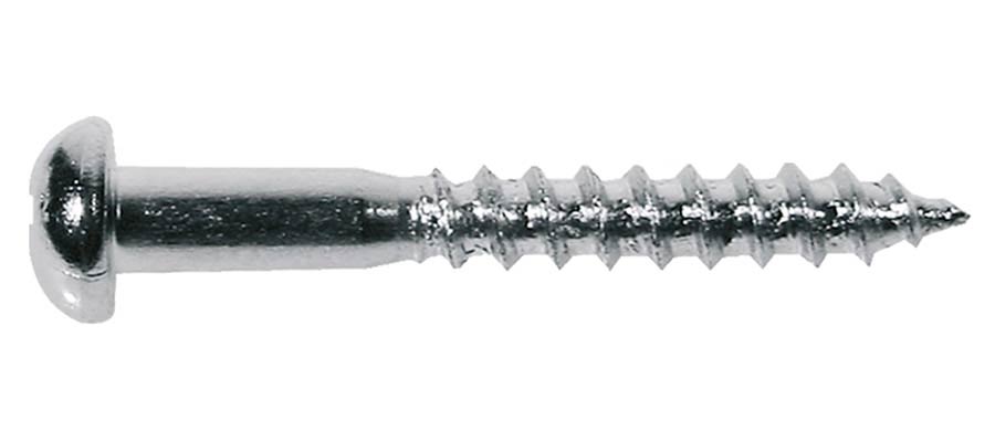 Boston WS-06-C houtschroeven 3,5 x 32 mm voor tremolomontage 12 stuks chroom