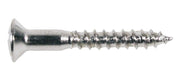 Boston WS-14-C houtschroeven 2,4 x 16 mm voor humbucker-ring 12 stuks chroom