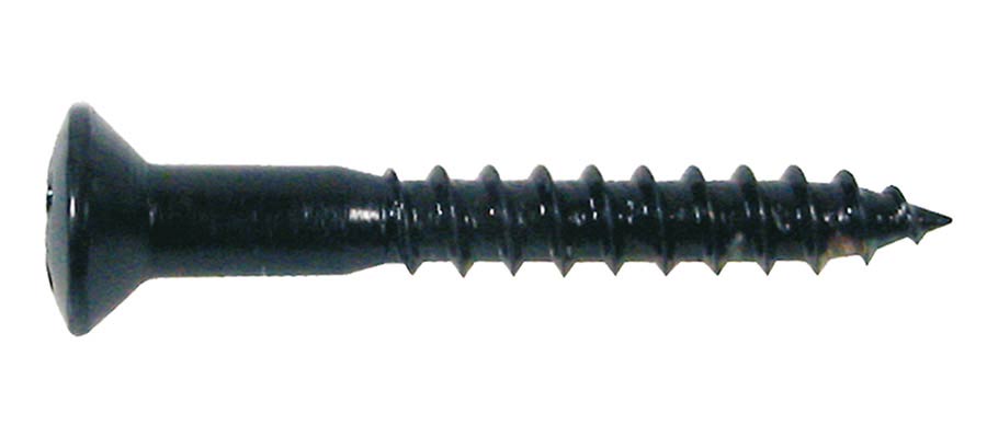 Boston WS-14-B houtschroeven 2,4 x 16 mm voor humbucker-ring 12 stuks zwart